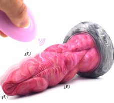 Vibrátor Monster - Viby Carty 18 x 5,5 cm - gb38390