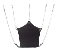Leather hanging bed with 5 eyelets for hanging Leather hanging bed with 5 eyelets for hanging