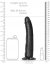 Slim Dildo RealRock 20 x 4,6 cm Black - gb44400