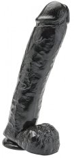 Mega Tommy Dildo 22 x 6 cm Black - gb47983