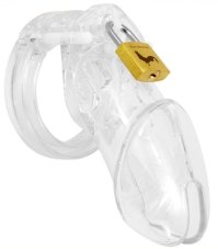 Pánsky pás cudnosti - transparentný (8 x 3,2 cm) Pánsky pás cudnosti - transparentný (8 x 3,2 cm)