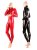 Men's latex catsuit with front zipper