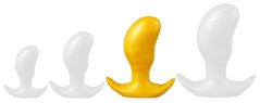 Anální kolík - Plug Bean L 15 x 6,5 cm Yellow - gb18662