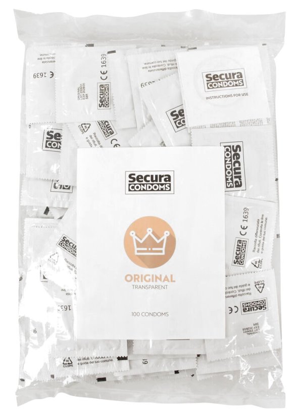 Kondómy Secura Original (balenie 100 ks)