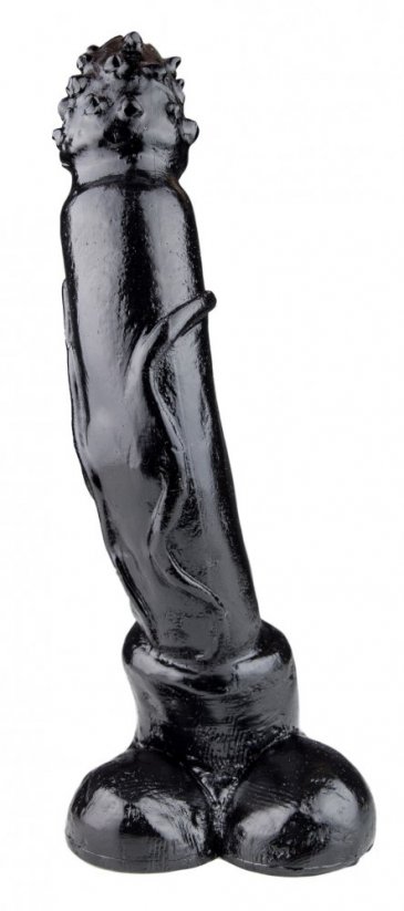 Černé dildo - Tiger (29 x 7,5 cm)