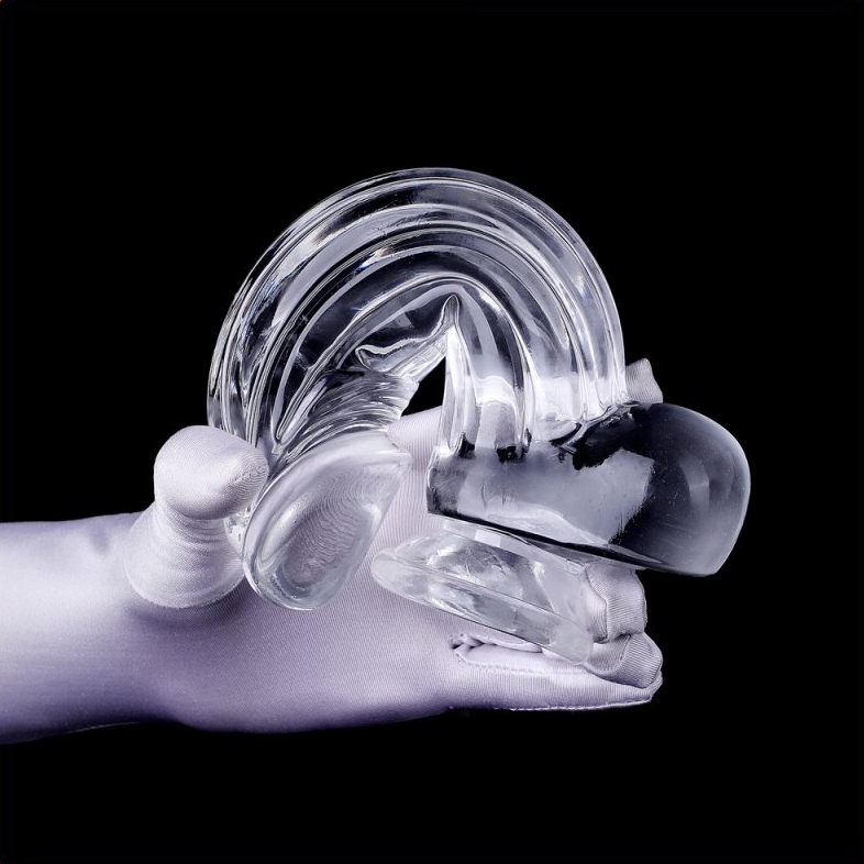 Transparent dildo Kolk L 16 x 5,5 cm - gb28276