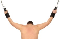 Kožená zavěšovací pouta na ruce