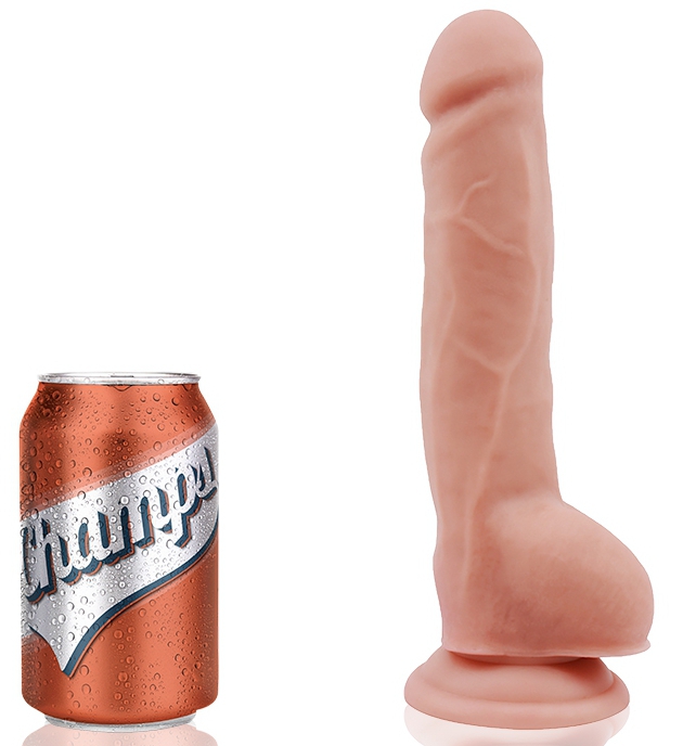 Baldy Champs realistic dildo 17 x 4 cm - gb35687