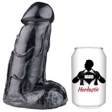 Čierne dildo - Super Devon (17 x 9 cm)