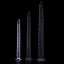 Armak S long transparent dildo 38 x 3,5 cm - gb17250