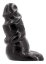 Černé dildo - Lilpig (16 x 7 cm) - gb14866