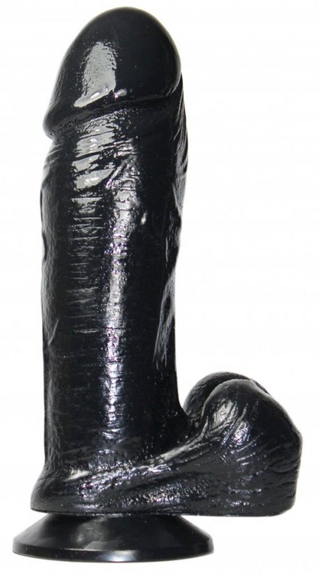 Černé dildo - Mognon (20 x 6 cm)