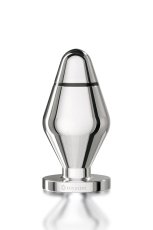 Metal anal plug for electrosex