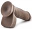 Realistic Dildo Mr Magic Dr Skin 19 x 5 cm Brown - gb35103