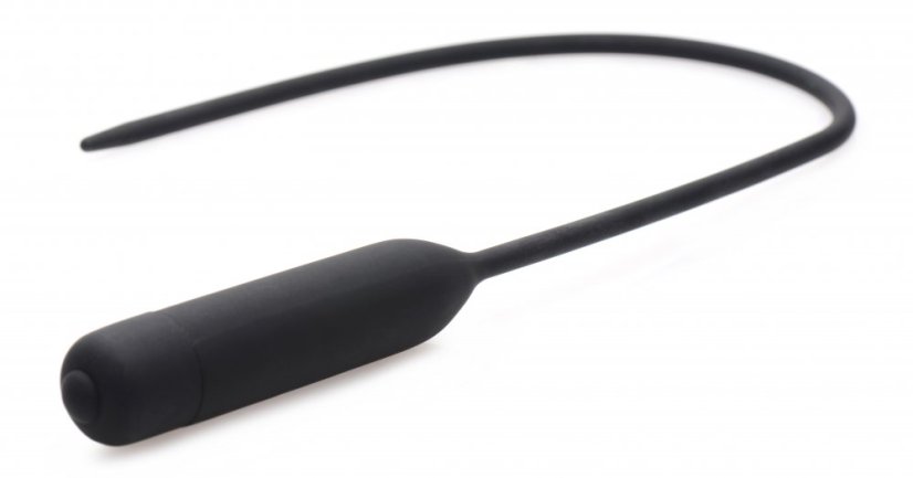 Vibrating Silicone Urethral Probe (35 x 0.5 cm)