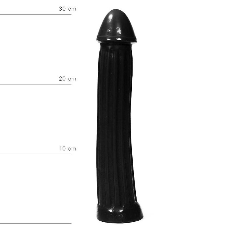 Černé dildo - Benji (31 x 5,5 cm) - gb29838