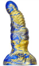 Dildo Fantasy Nirp 15 x 5,3 cm Blue-Gold - gb45135