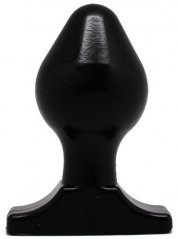 Černý anální kolík - All Black Plug (16 x 8 cm)