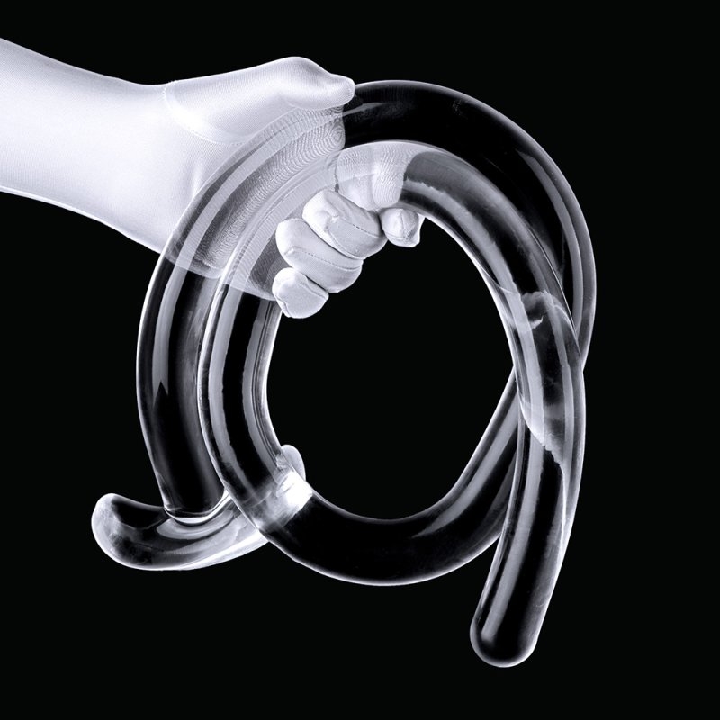 Dildo Giant Snake 100 x 3 cm Transparent - gb10381