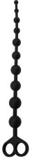 Silicone Beads - Black Mont Beads 30 x 2.4 cm - gb28183