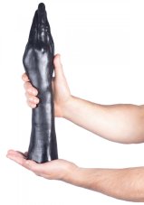 Čierne fisting dildo - Naugthy Hand (33 x 8 cm)