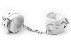 White handcuffs with padding