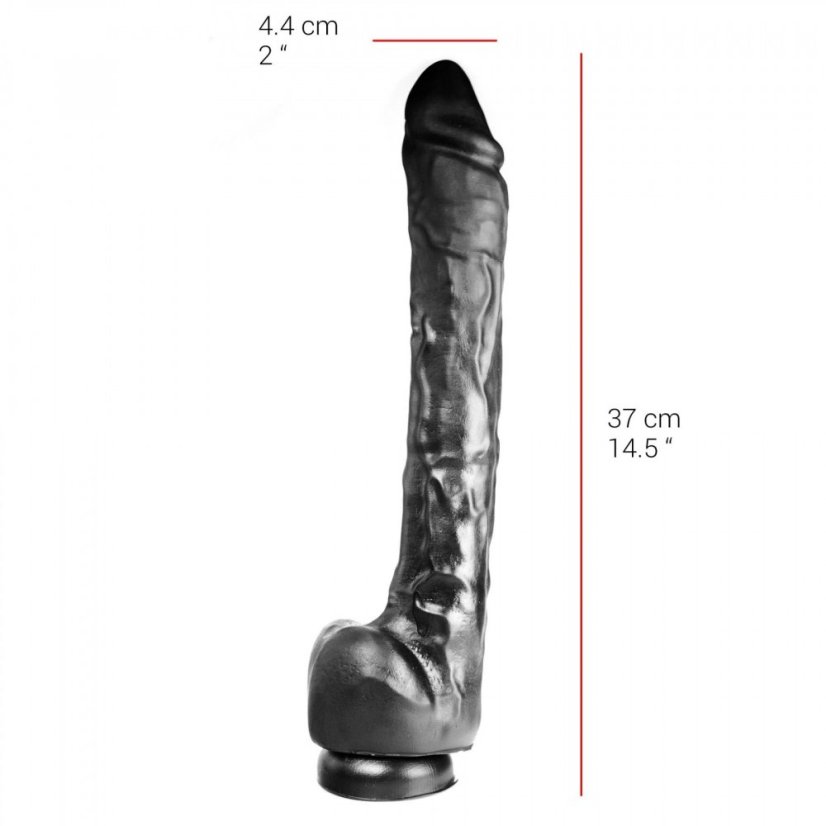 Dildorama XXL Dildo 27 x 5 cm Black - gb12759