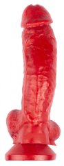 Dildo MARS 20 x 6 cm Red - gb42586