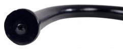 Černé hloubkové dildo - Cobra Spitting (86 x 3,8 cm)