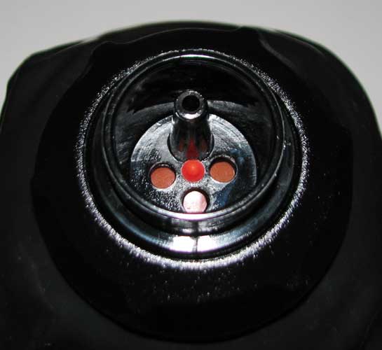 Detail nasávacího ventilu (č. 1)