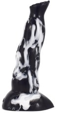 Dildo Lupkal 19 x 5.5 cm Black-White - gb33550