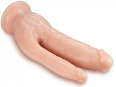 Double Dildo Dp Cock Dr Skin 18 x 6 cm - gb35175 (skladom)