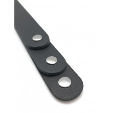 Leather paddle three-layered 39.5 x 3 cm