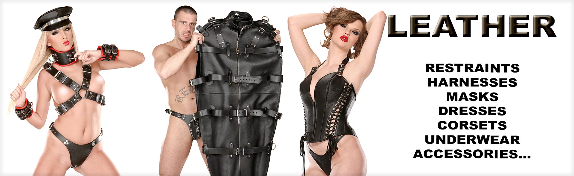 Leather clothing and accessories