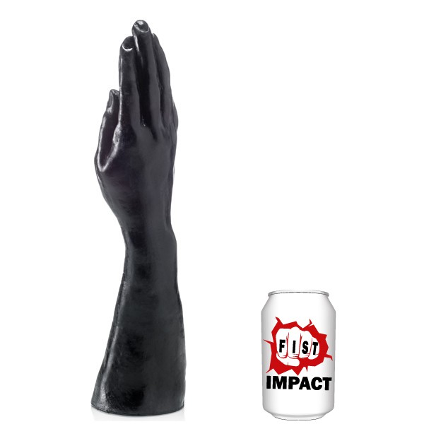 Černé fisting dildo - Big Slap (35 x 8,7 cm)