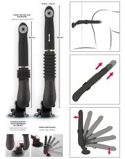 Šukačka mini s prísavkou - detaily