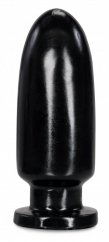 Černý anální kolík - HTP12 (20 x 7,3 cm)