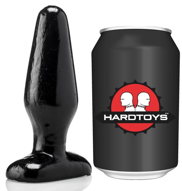 Čierny análny kolík - Cameron (12 x 4,3 cm)