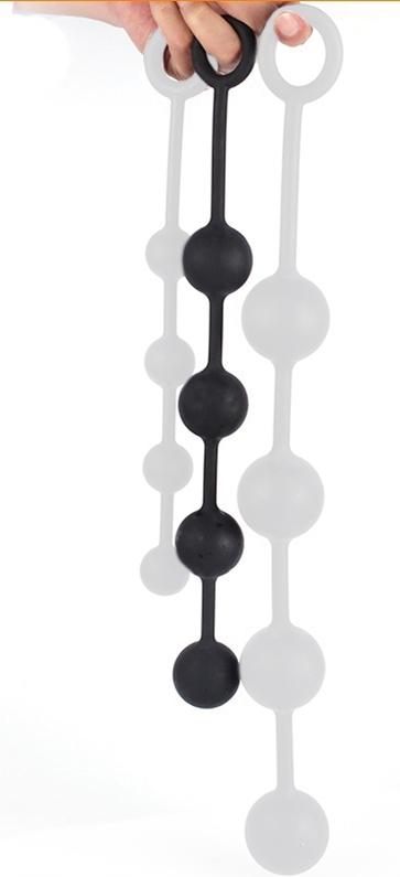 Silicone Anal Balls Quarty M 35 x 4 cm - gb20364