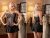 Black pleated mini skirt with discreet side zip fastening