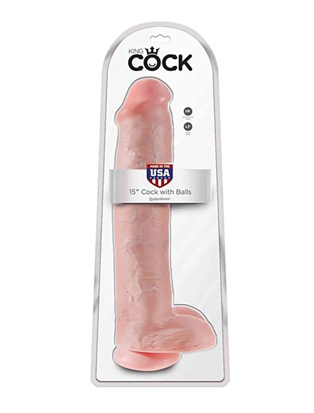 Dildo King Cock 15 (34 x 7,5 cm) - balení