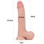 Realistic Sliding Skin Dildo 19 x 4,8 cm - gb25510