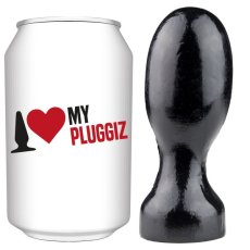Black anal plug - Ovaly
