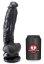 Black Dildo - Gode Thierry (19 x 4.5 cm) - gb22036