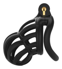 Pánsky pás cudnosti - Narra čierny (8 x 3,6 cm)