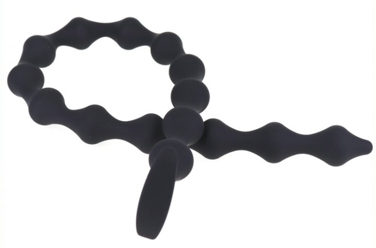 Long Dildo Thin Beads 55 x 2,3 cm - gb32030