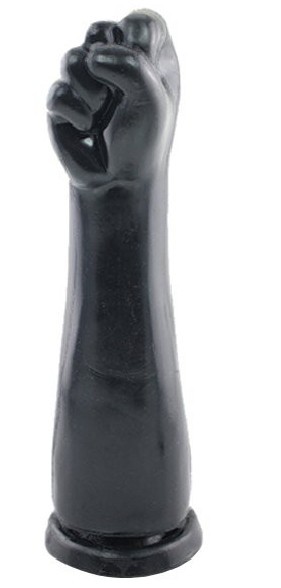 Čierne fisting dildo - The Original (30 x 8 cm)