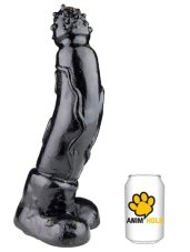 Černé dildo - Tiger (29 x 7,5 cm)