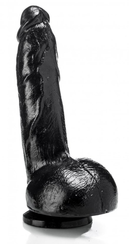 Černé dildo - DP1007V (18 x 5 cm)