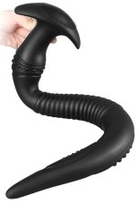 Vikaelis long dildo L 55 x 5,5 cm Black - gb41854